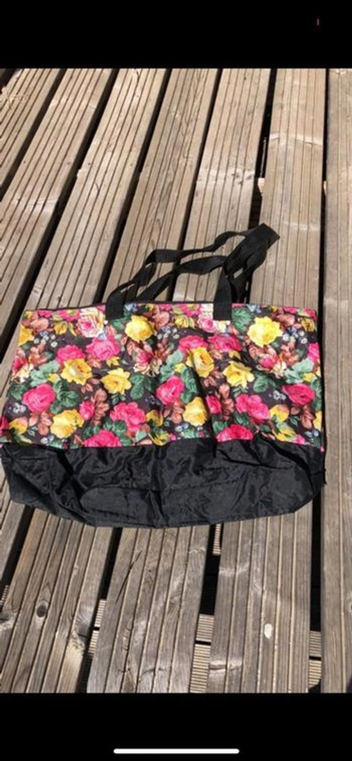 sac fleur vintage - photo numéro 2