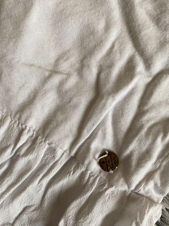 Teeshirt blanc IKKS - 4 ans mais taille grand - photo numéro 3