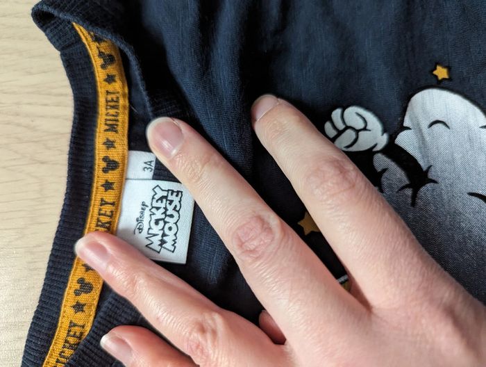 Tee shirt manches longues Mickey - photo numéro 3