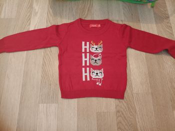 Pull de Noël  3 ans