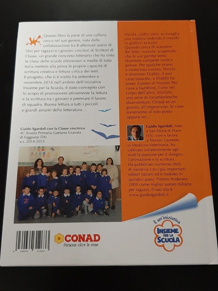 Livre en italien "Uno scambio fatale " de Guido Sgardoli - photo numéro 2