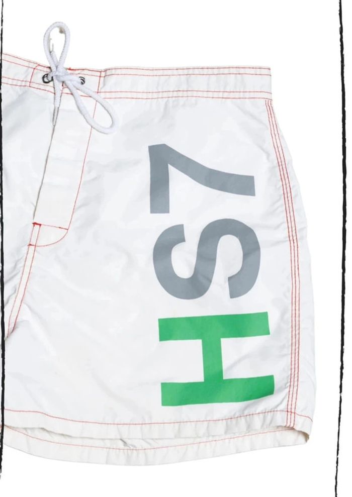 Short de bain blanc Hero Seven – Taille 42 (L/XL) - photo numéro 3