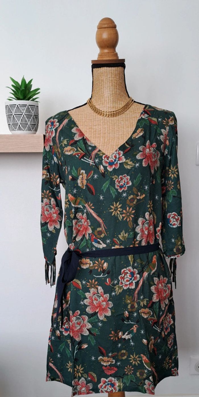 Robe verte Promod - photo numéro 4