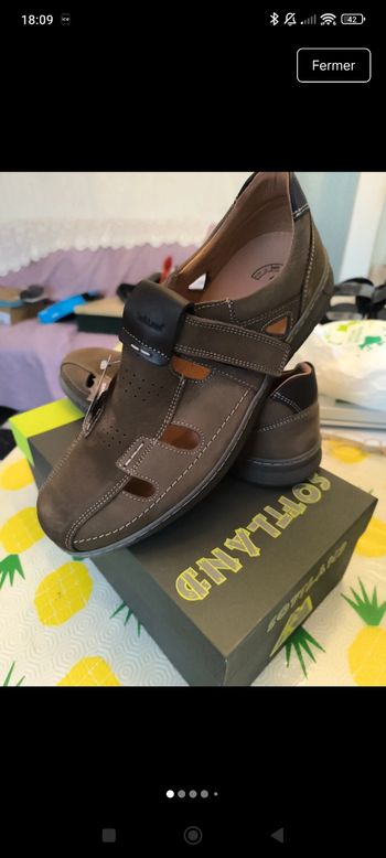 Chaussure ouverte softland 