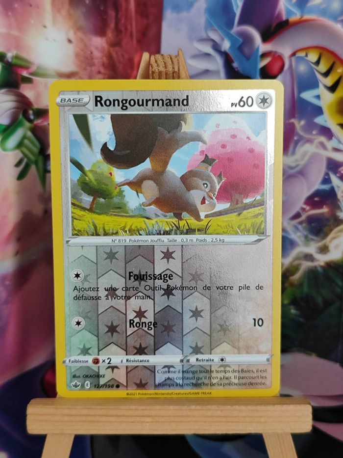 Rongourmand reverse 127/198 règne de glace