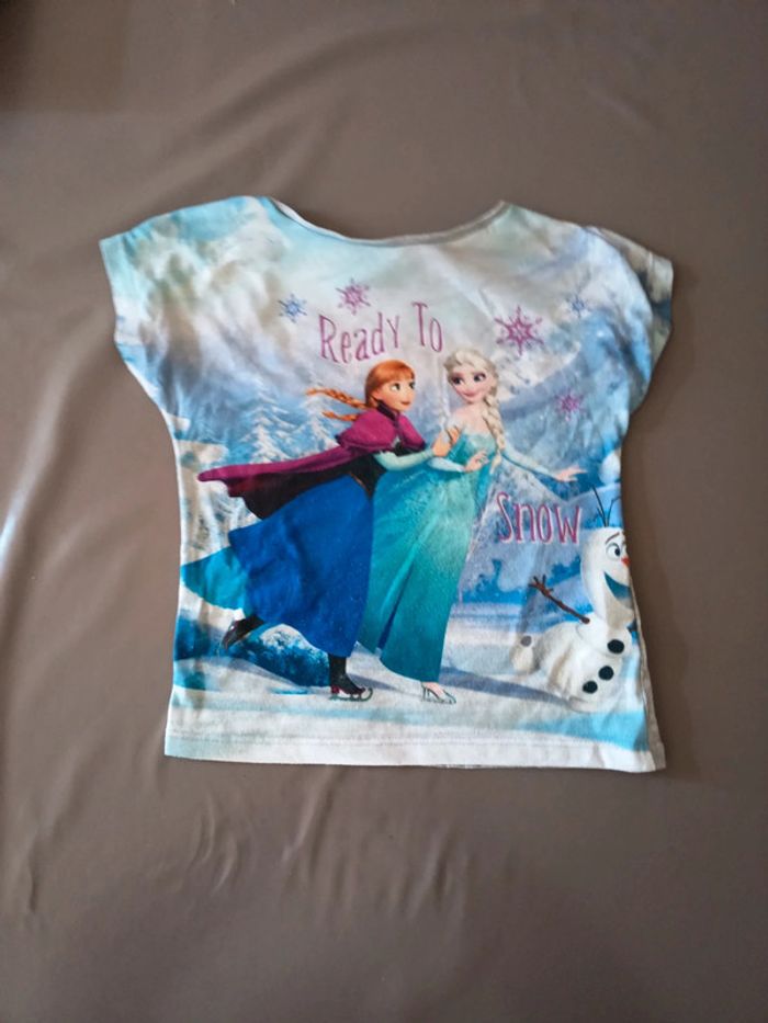 Tee shirt reine des neiges