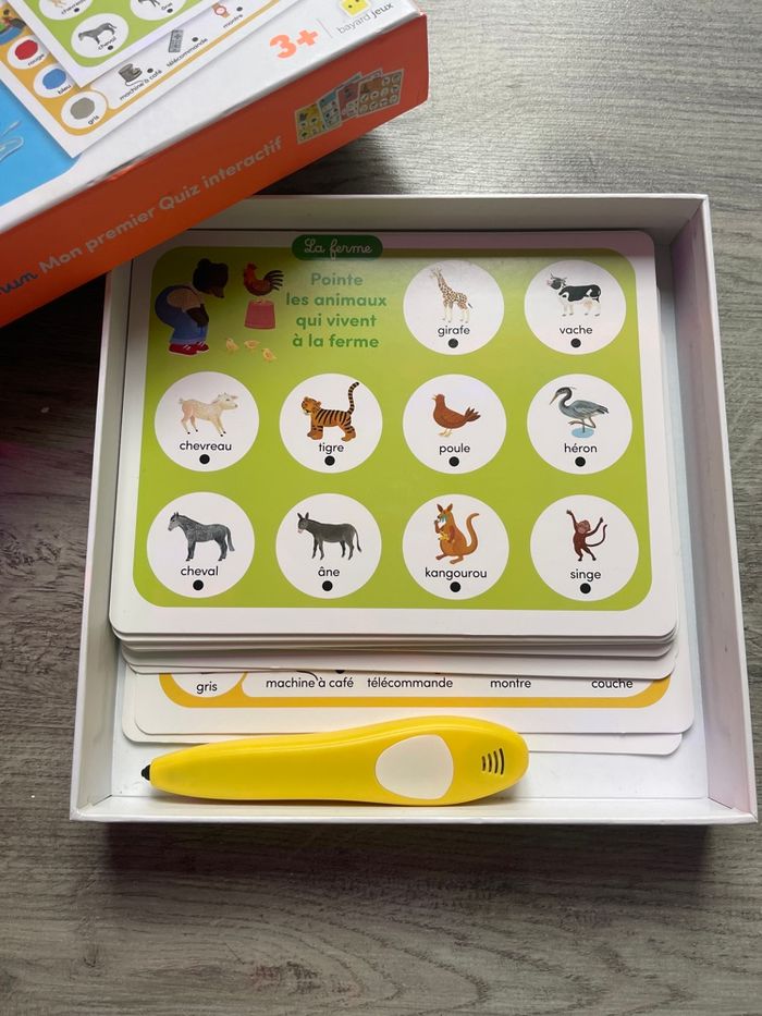 Jeux Mon premier quiz interactif 3 ans - photo numéro 2