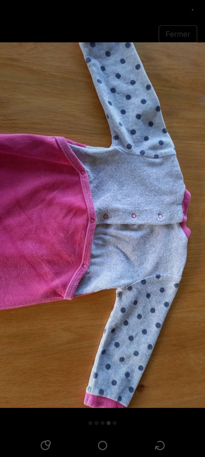 Dors bien velours fille 12 mois - photo numéro 4