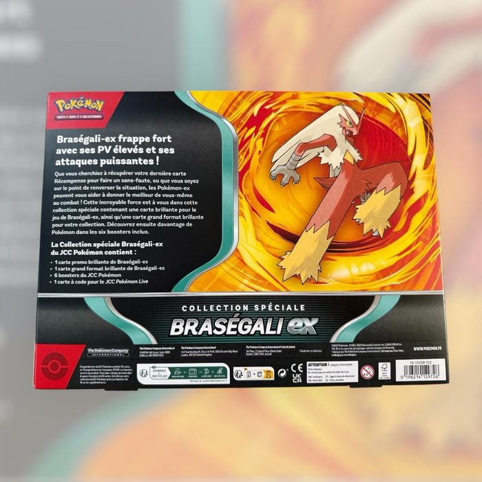 Coffret Pokémon Collection Spéciale Braségali EX - Exclusivité King Jouet - photo numéro 2