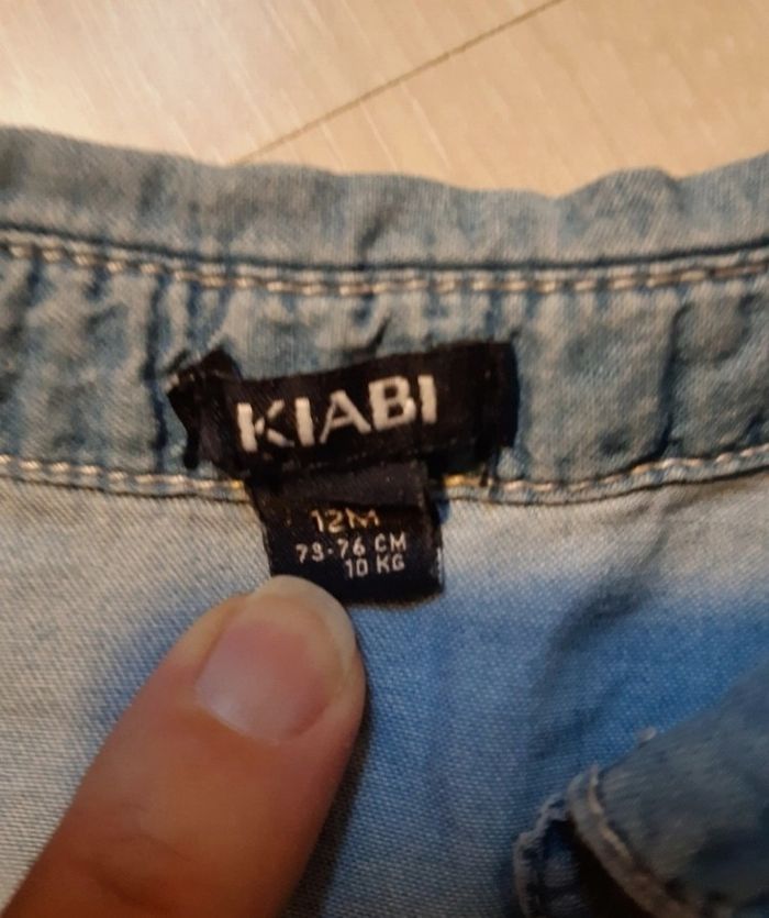 Chemise jean Kiabi (12M) - photo numéro 5