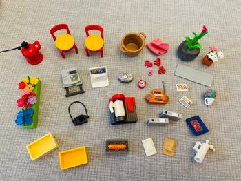 Lot accessoires maison playmobil 