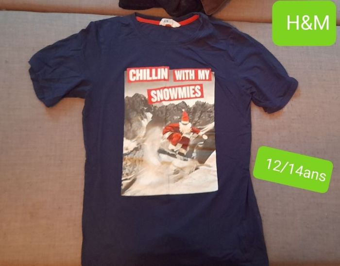 T-shirt père noel