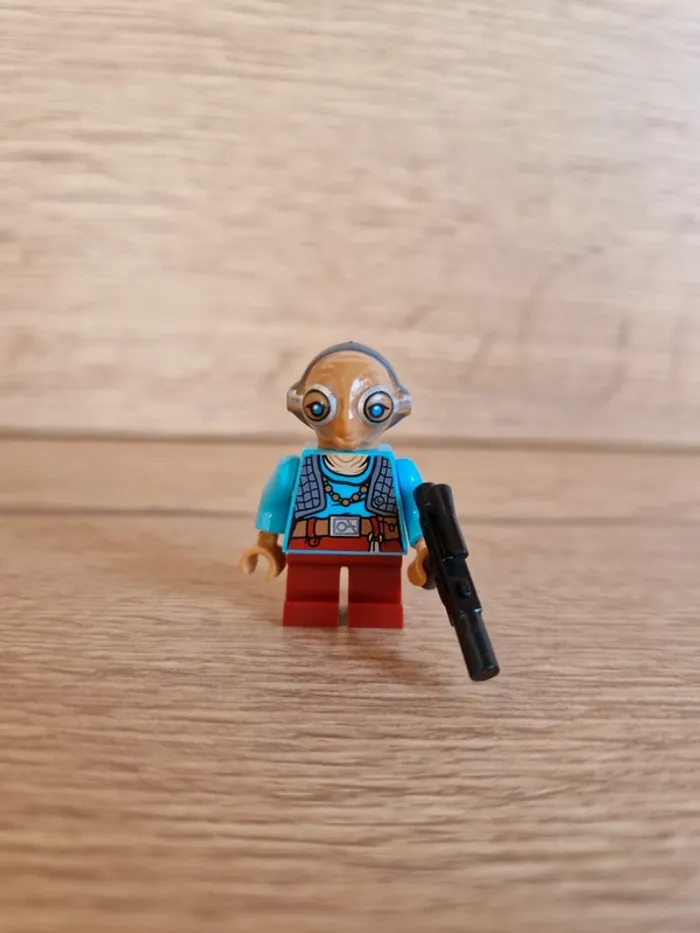 Figurine type lego Maz Kanata star wars