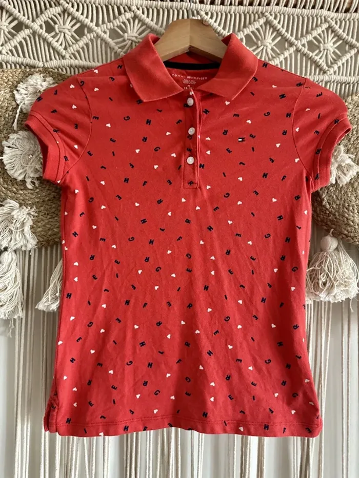 Polo Tommy Hilfiger 8/10ans