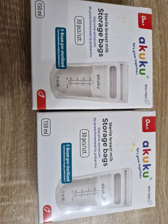 Sachets de conservation lait maternel