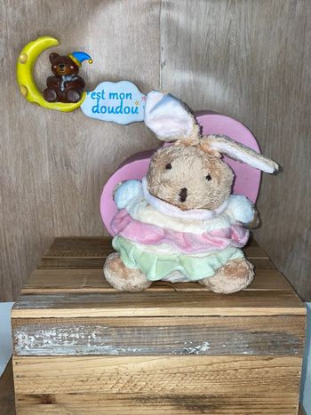NAT352 doudou lapin 🐰 babynat