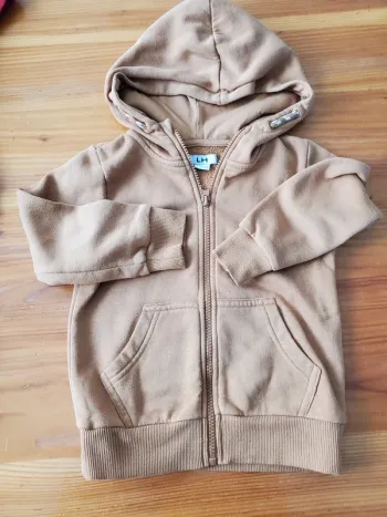 Veste zippée 4ans