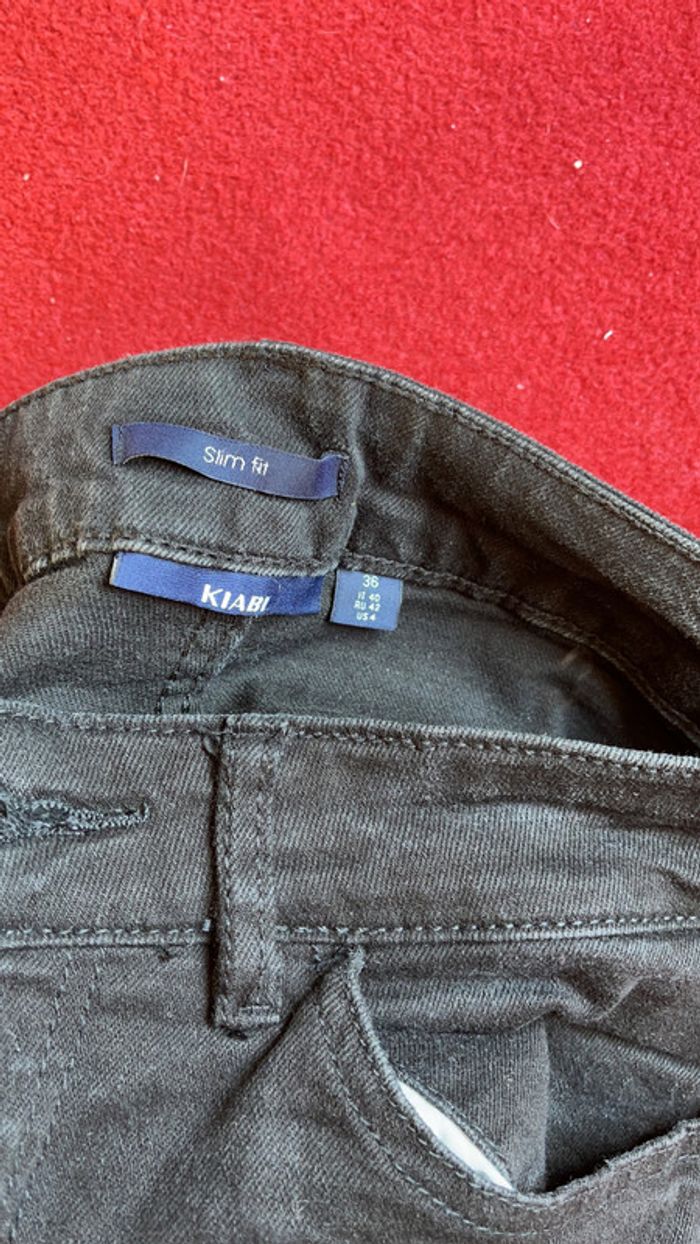 Joli jean noir taille 36 - photo numéro 5