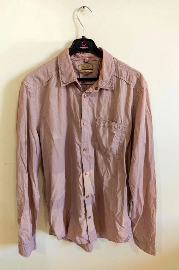 C46 chemise rose chevignon L