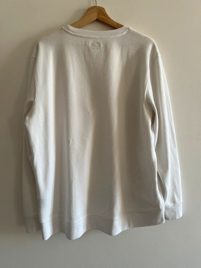 Magnifique pull / sweat FILA vintage sportswear taille XXL couleur blanc. - photo numéro 12
