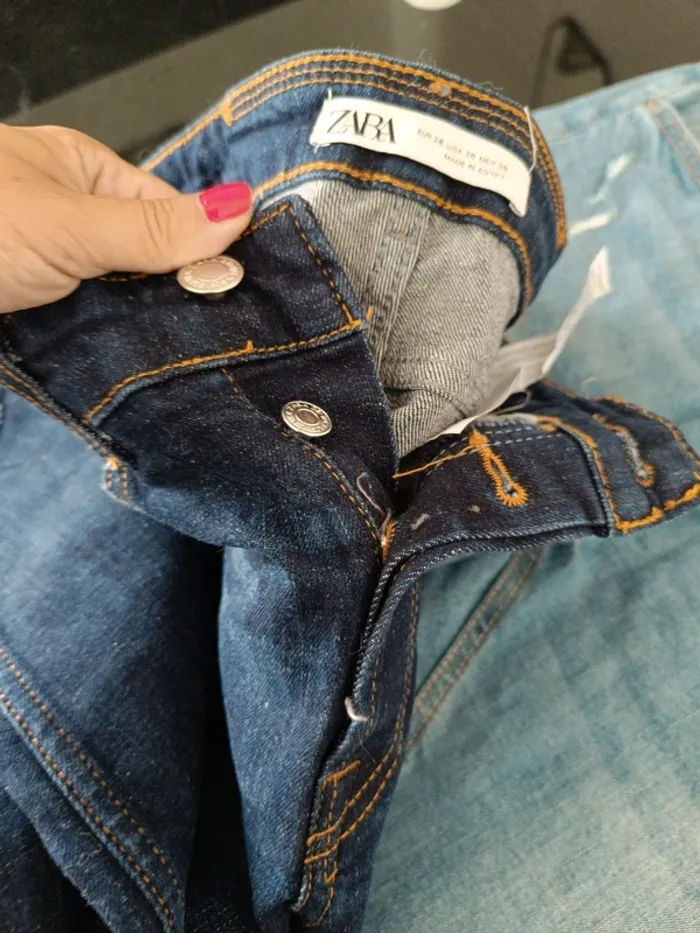 2 jeans troues 38 - photo numéro 7