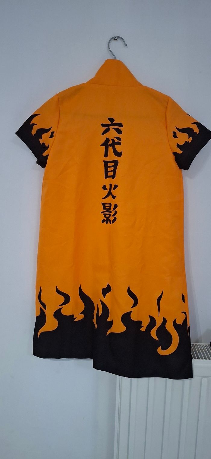 Déguisement Cosplay Naruto Uzumaki avec Cape Hokage Complet
- photo numéro 5