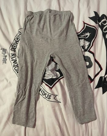 Legging de grossesse gris