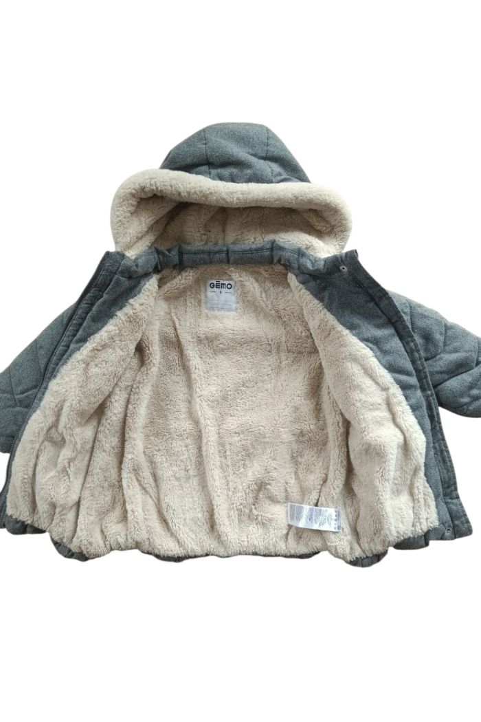Manteau gris - photo numéro 4