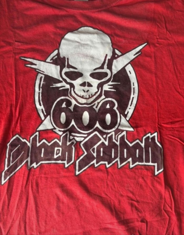 T shirt black sabbath mixte - photo numéro 2