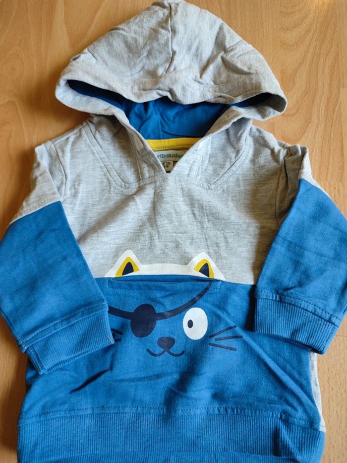 Lot ensemble neuf pantalon et sweat "jogging" Vertbaudet en 6M - photo numéro 5