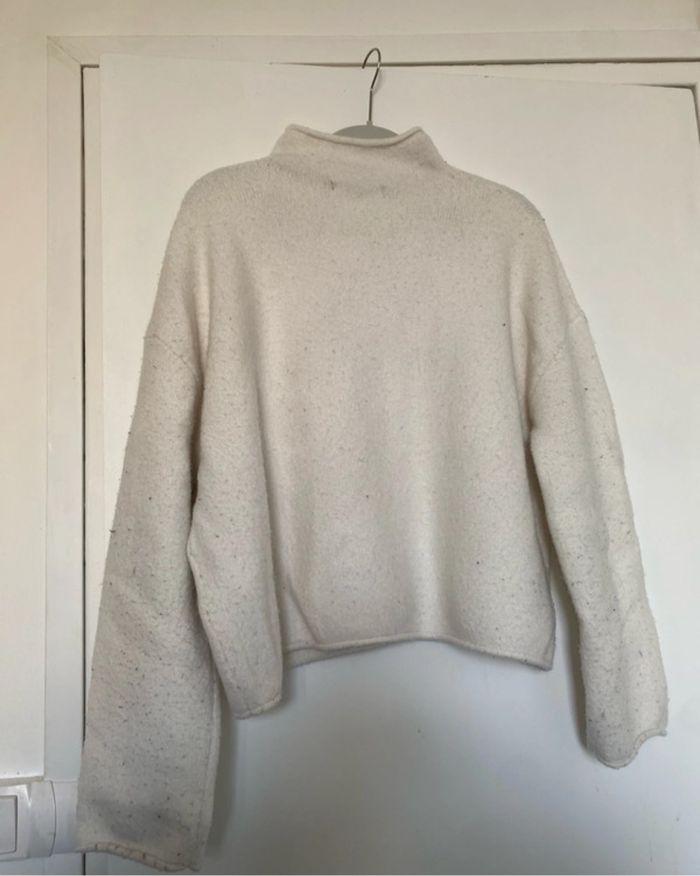 Pull blanc - photo numéro 2