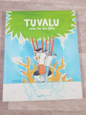 Livre Tuvalu une île en tête