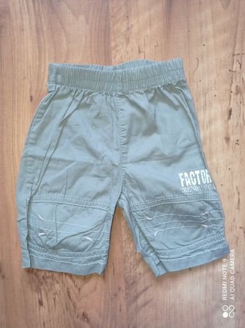 Bermuda été garçon, taille 3 mois, NEUF