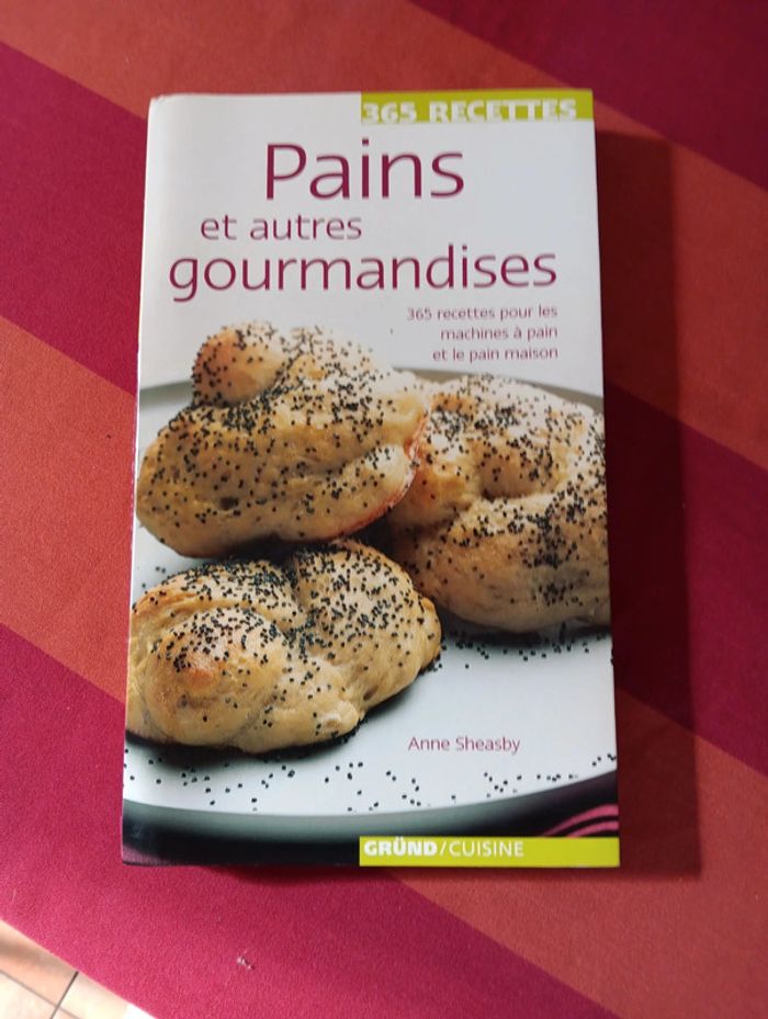 Livre de recettes de pain et recettes pour machine à pain