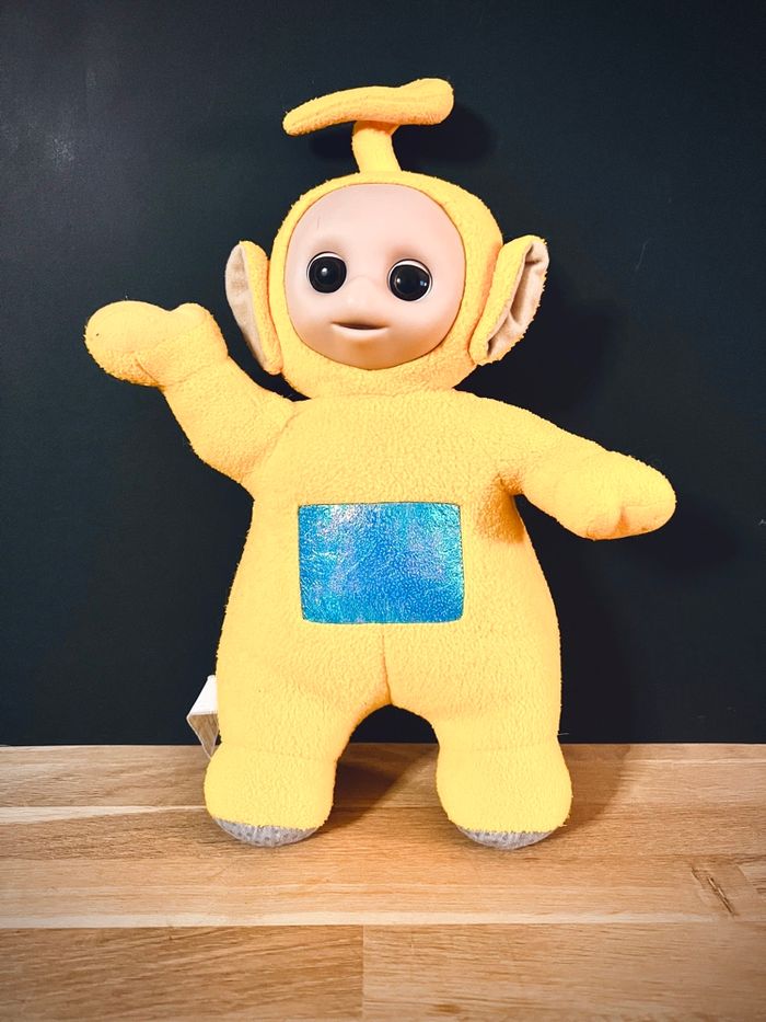 Peluche Laa Laa Teletubbies 36 cm 1996 Vintage