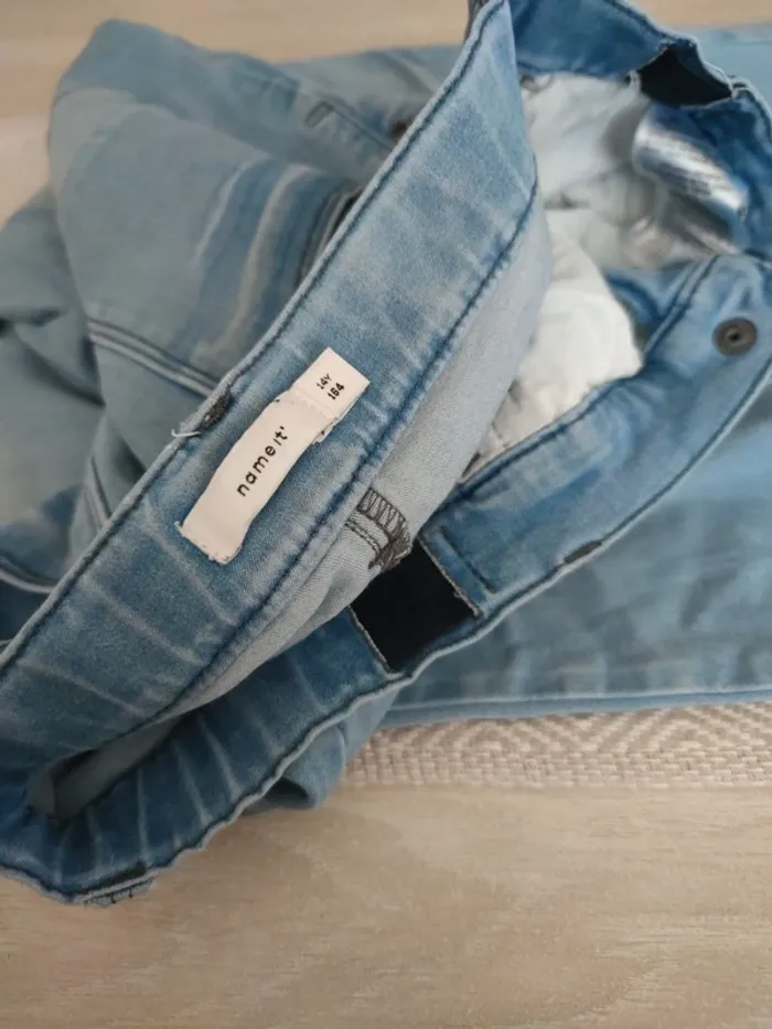 Jeans name it clair 14 ans stretch - photo numéro 4