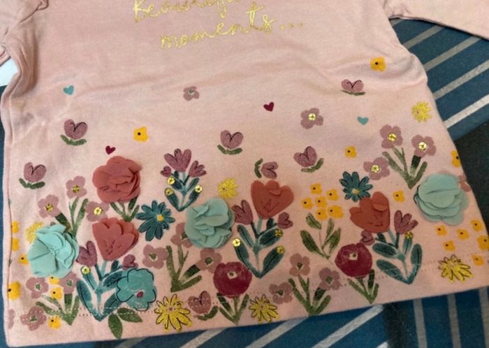 T-shirt Primark - 3/6 mois - photo numéro 3