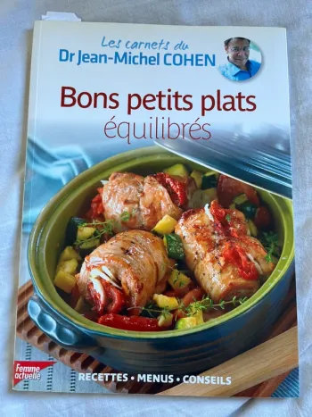 Livre de cuisine : bons petits plats équilibrés