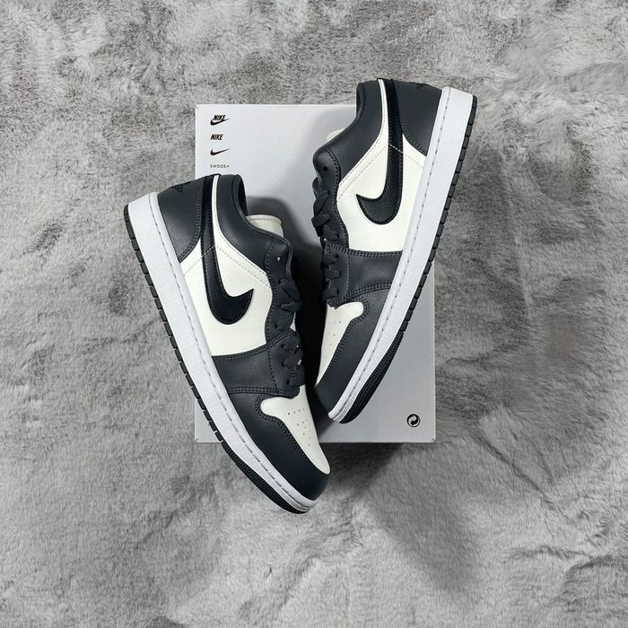Nike Air Jordan 1 Low « Sail Off Noir Grey White » pointure 44.5