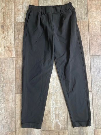 Pantalon costume habillé noir bershka