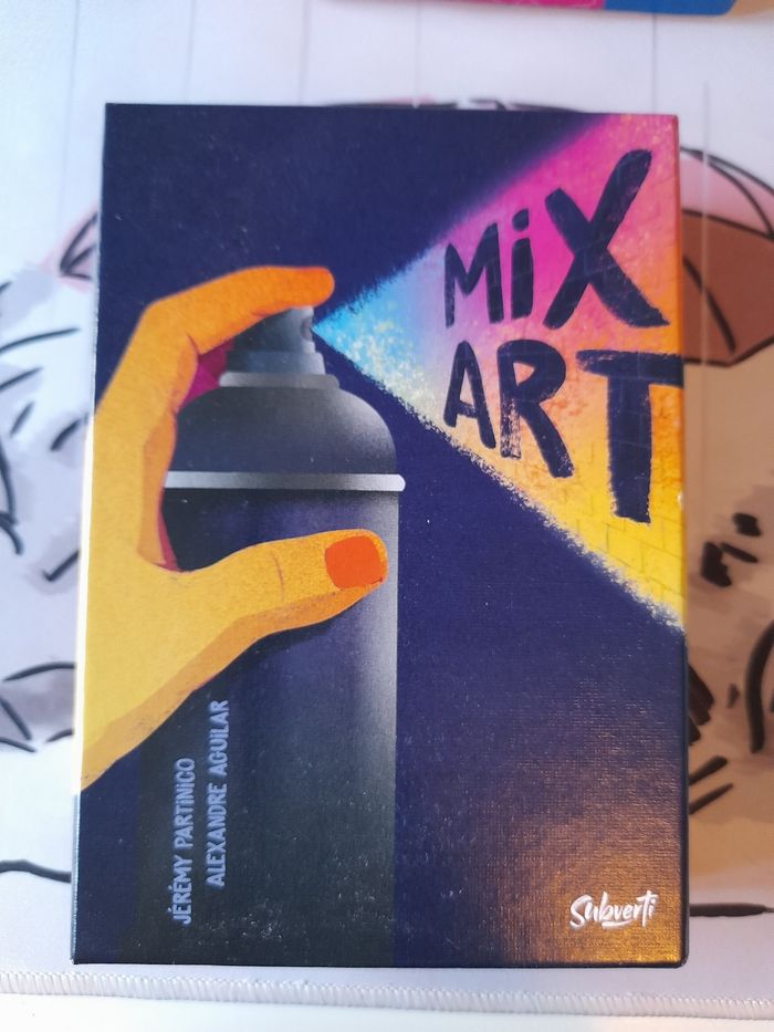 Jeu de société mix art