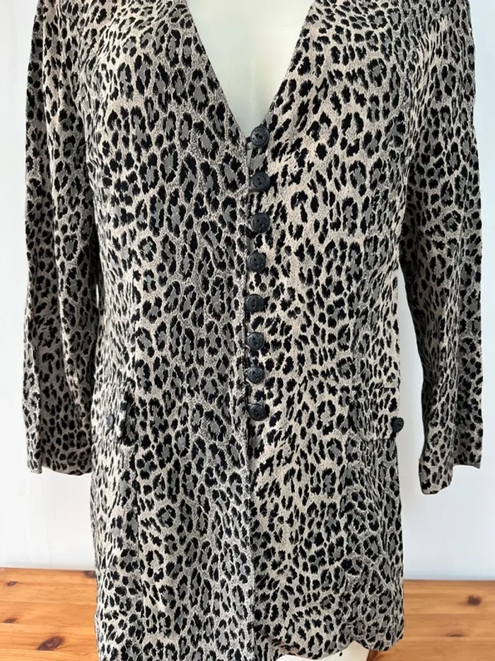 Veste imprimée léopard - photo numéro 2