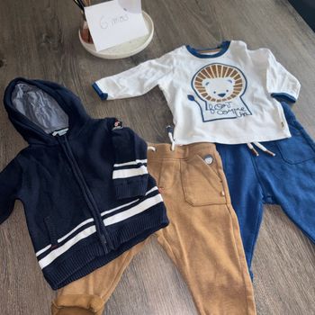 Lot vêtement bébé garçon 6 mois