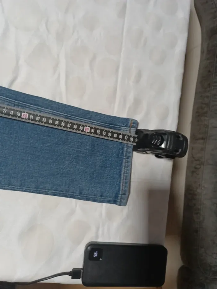 Pantalon jeans  femme Asos taille 38  jeans court coupe légèrement skinny neuf - photo numéro 13