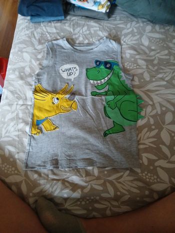 Debardeur dinosaure 6ans