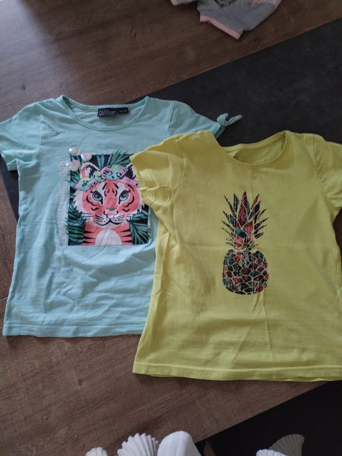 Lot t-shirt 8 ans