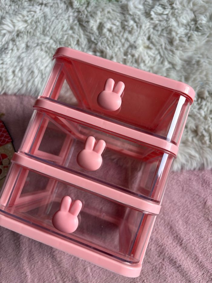 🫶🏼 Deux magnifiques boîtes à tiroirs petit lapin - photo numéro 7