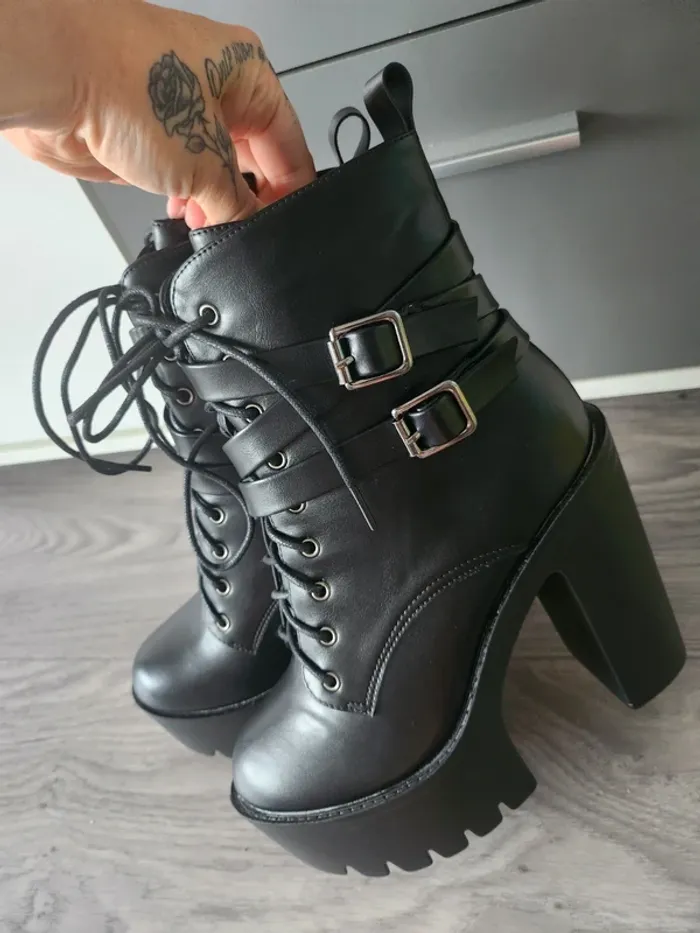 Bottines plateforme