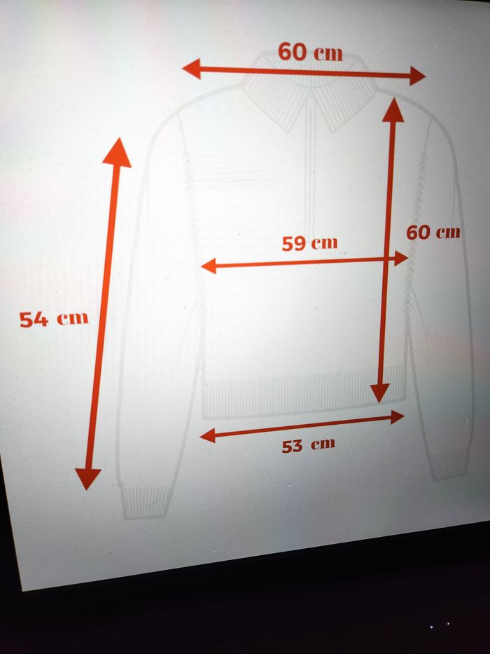 Sweat Quart Zip Reebok Blanc - Taille S Vintage - photo numéro 7