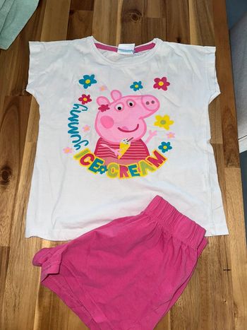 Pyjama peppa pig 7 ans